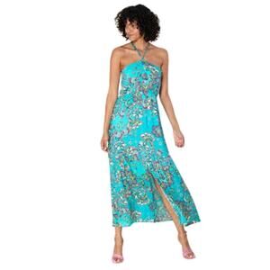 NWT Hale Bob Teal Maxi Dress, XL